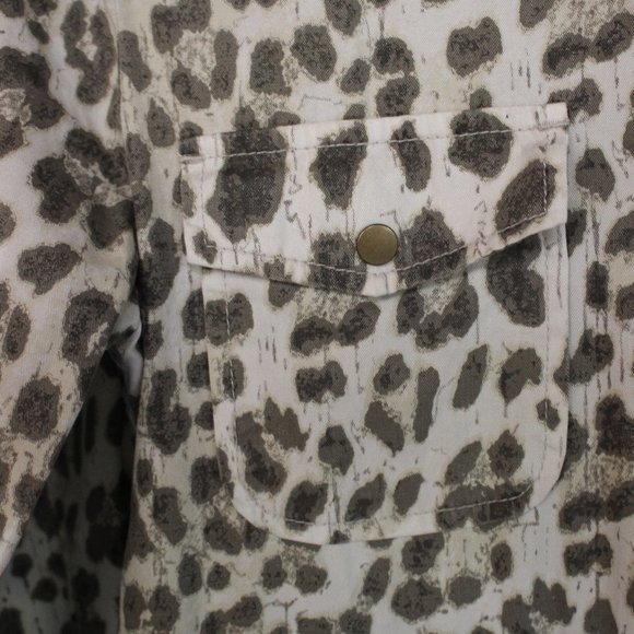 Lily Aldridge for Velvet Leopard Military Jacket - Picture 7 of 13